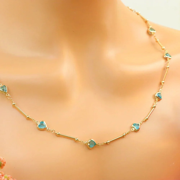 "New Beautiful Design Necklace Chain for Women/Girls, Gift, N580 - Picture 2 of 10